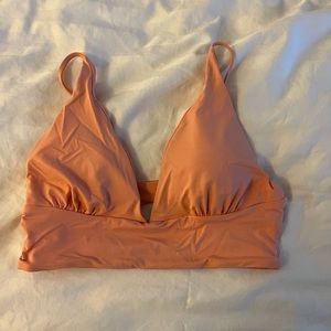L space bikini top coral
